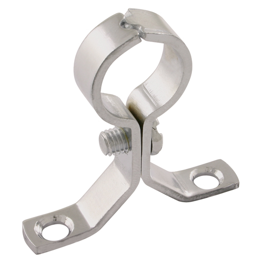 EPS-SOPB15CP-S C-cure Pipe Clips /& Bac 15MM OD PIPE CLIP SCREW-ON CHROME PLATE